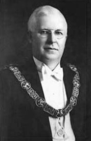 M.W. Bro. W. J. Dunlop, Grand Master 1937-39